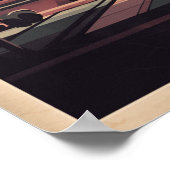 ソルトレークシティユタレトロ旅行ポスター ポスター (角)