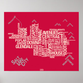 ソルトレークシティー地区：クリムゾン ポスター