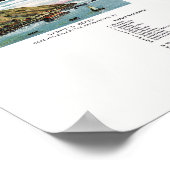 ソルトレークシティー， UTパノラママップ – 1891 ポスター (角)