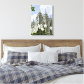 ソルトレークシティーLDSテンプル キャンバスプリント (インサイチュ (寝室))