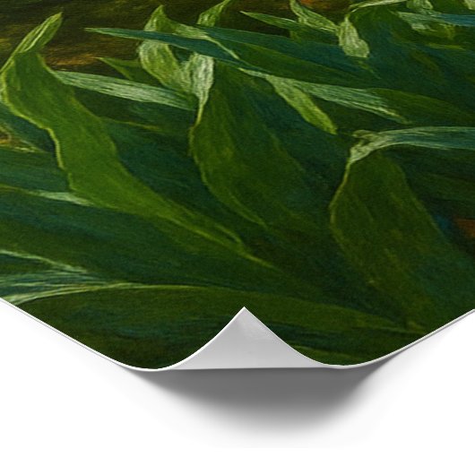 ソルトレーク絵を描テンプル#1™ LDSウォールアート ポスター (角)