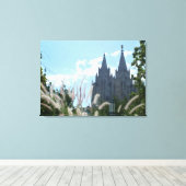 ソルトレーク色彩の鮮やか寺 キャンバスプリント (インサイチュ (ウッドフロア))