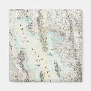 ソルトレー素晴らしクの地図 マグネット