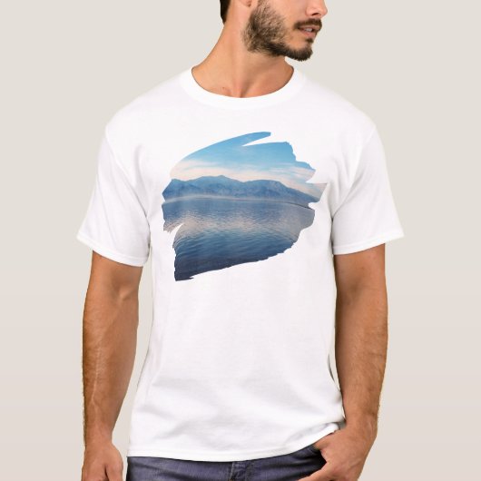 ソルトン湖の静けさ Tシャツ (正面)