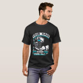 ソルト不足のハッシュ サイバーセキュリティ駄洒落 ソフトウェア Tシャツ (正面フル)