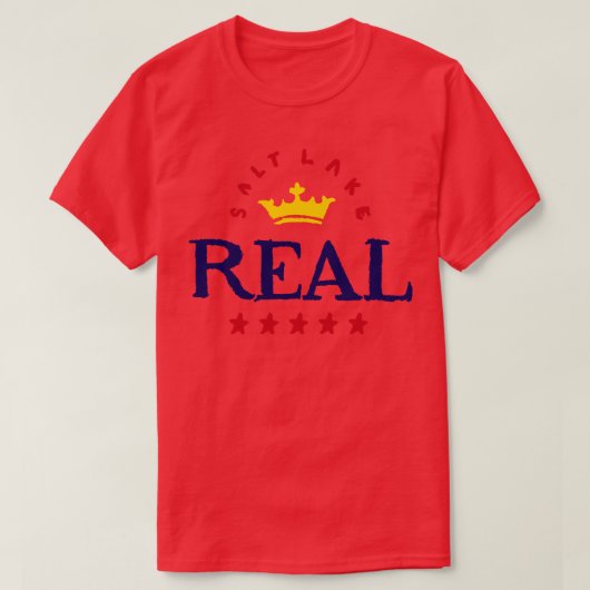 ソルト実在レイク Tシャツ (デザイン正面)