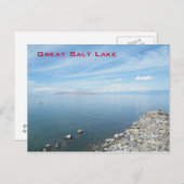 ソルト素晴らし湖 ポストカード (正面/裏面)
