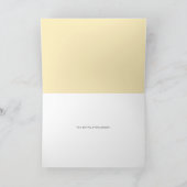 ソルト&ペッパーオンイエローロマンチッ気のあるそぶりをしたク カード (内部)