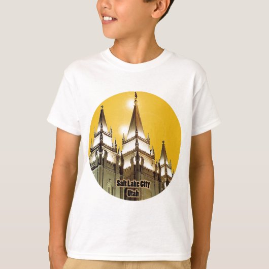 ソルト・レーク・シティ、ユタ Tシャツ (正面)