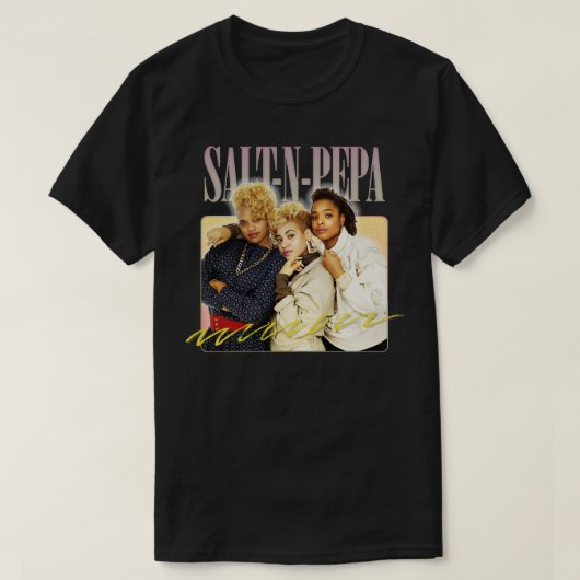 ソルトNペパ80sエステティックデザイン2 Tシャツ (デザイン正面)