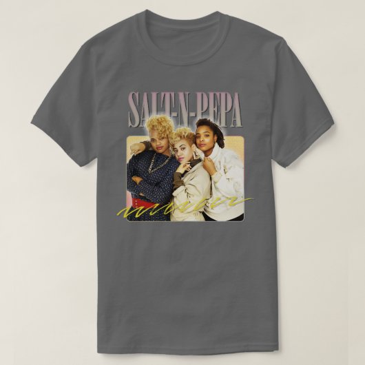 ソルトNペパ80sエステティックデザイン2 Tシャツ (デザイン正面)