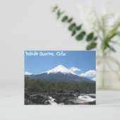 ソルノ火山はがき ポストカード (スタンド正面)