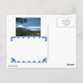 ソルノ火山はがき ポストカード (裏面)