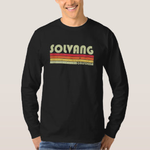 ソルバンカカリフォルニアシティホームルーツレトロ80s tシャツ