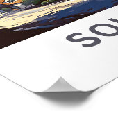 ソルバンカリフォルニアトラベルプリント ポスター (角)