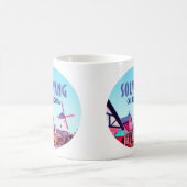 ソルバンデンマークダウンタウンカリフォルニアヴィンテージ コーヒーマグカップ (中央)