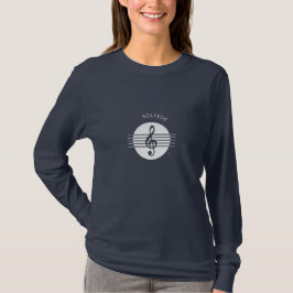 ソルフェージミュージックシンボルスウェットシャツ Tシャツ