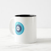 ソルフェージミュージックシンボルマグ ツートーンマグカップ (正面左)