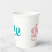 ソルベットグラデーション卒業パーティー 紙コップ (右)