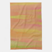 ソルベ凍っていットのデザートは私のお気に入りの色だ キッチンタオル (縦)