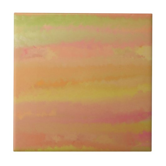 ソルベ凍っていットのデザートは私のお気に入りの色だ タイル (正面)