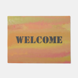 ソルベ凍っていットのデザートは私のお気に入りの色だ ドアマット