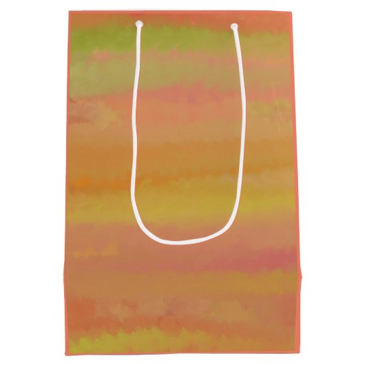 ソルベ凍っていットのデザートは私のお気に入りの色だ ミディアムペーパーバッグ (裏面)