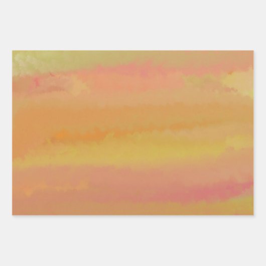 ソルベ凍っていットのデザートは私のお気に入りの色だ ラッピングペーパーシート (正面)