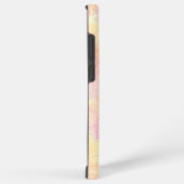 ソルベ＋パステルカラーのデイジー模様 - 大 SAMSUNG GALAXYケース (右側面)