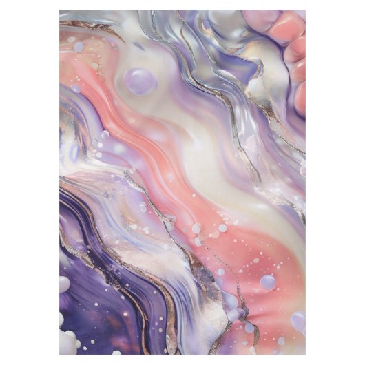 ソルベ – 白 テーブルクロス (正面)