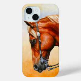 ソルレルウェスタンプレジャークォーターホース iPhone 15ケース