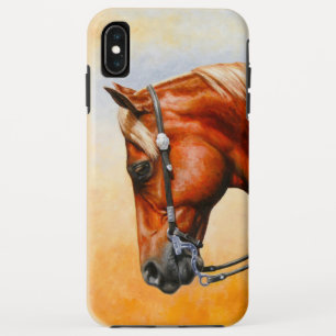 ソルレルウェスタンプレジャークォーターホース iPhone XS MAXケース