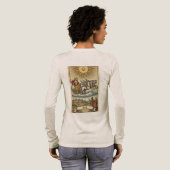 ソル・インウィクトゥス: 黄金のシジル トライブレンドTシャツ (背面全体)
