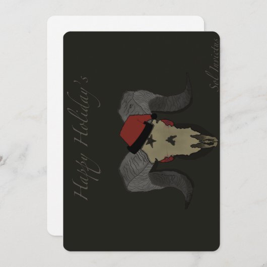 ソル・インヴィクトゥス(帽子付き) シーズンカード (正面/裏面)