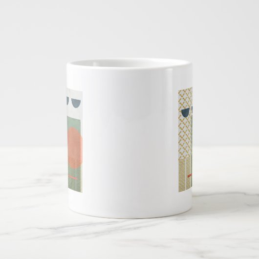 ソレイユルージュ3世 ジャンボコーヒーマグカップ (正面)