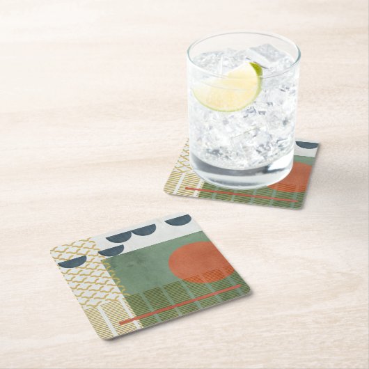 ソレイユルージュ3世 スクエアペーパーコースター (インサイチュ)