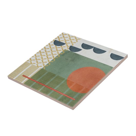 ソレイユルージュ3世 タイル (側面)