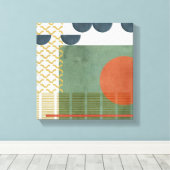 ソレイユルージュIII キャンバスプリント (インサイチュ (ウッドフロア))