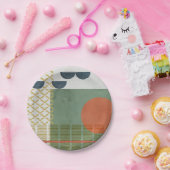 ソレイユルージュIII ペーパープレート (パーティー)