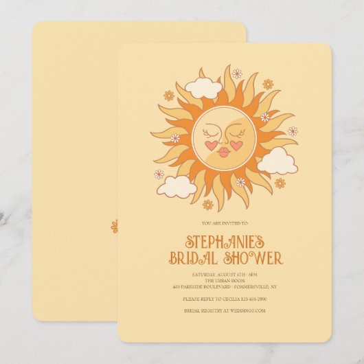 ソレイル インビテーション (正面/裏面)