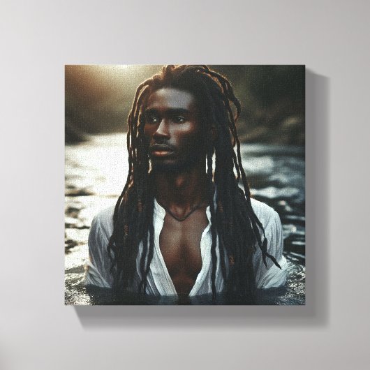 ソレス川 キャンバスプリント (正面)