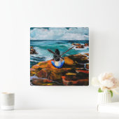 ソレス スクエア壁時計 (ホーム)