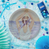 ソレス&セレニティパーティーモノグラム ペーパープレート (パーティー)