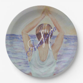 ソレス&セレニティパーティーモノグラム ペーパープレート