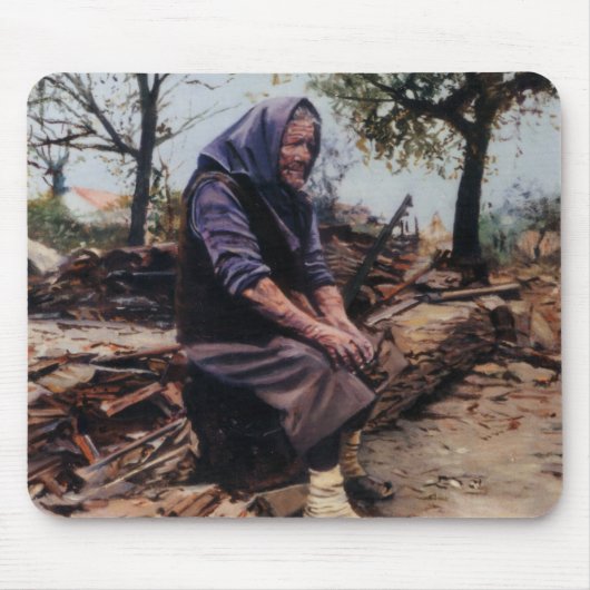 ソレダッド(アプント)/孤独(スケッチ) マウスパッド (正面)