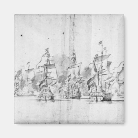 ソレベイの戦い、1672年5月28日 マグネット (正面)
