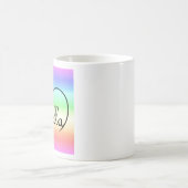 ソレライタリアンシスターハートレインボー コーヒーマグカップ (中央)