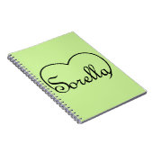 ソレライタリアンシスターハート ノートブック (右側)