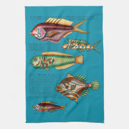 ソレルソースで美味しい魚 キッチンタオル
