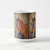 ソレルホースポートレート素朴オングランジエフェクト マグカップ (中央)